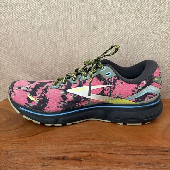 Brooks Women 9.5 Ghost 15 Running Shoes  Blue/Ebony/Nightlife Comfort Cushioned - Picture 7 of 9